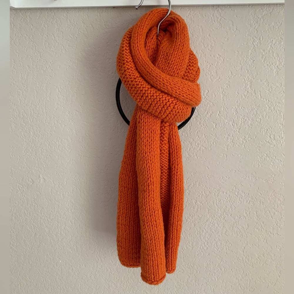Kids Handmade Knit Scarf